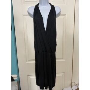Athleta Women's Racerback Dress Black Size‎ Medium